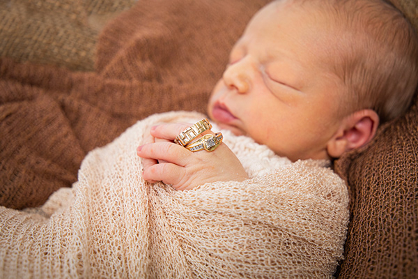Newborn close-up